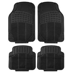 4piece Rubber Floor Mats 