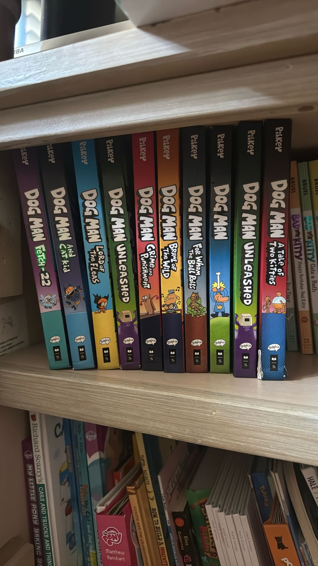 8 Dog Man books