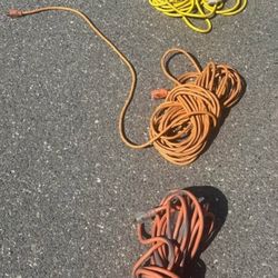 3- extension cords