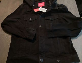 Mens Guess Jacket with Hoodie