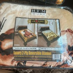 Luxury 2-ply Reversible Blanket 