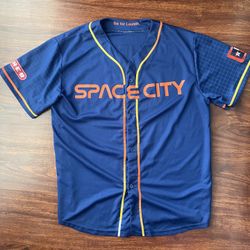 Space City Houston Astros Lance McCullers MLB Baseball HEB Jersey Men’s Adult XL