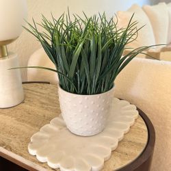 Faux Grass Decor
