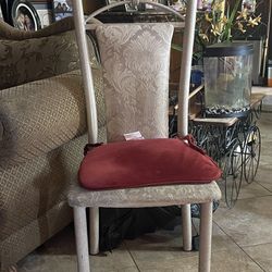 White Decorative Chair $10