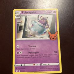 Pokémon cards Halloween(Polteageist)