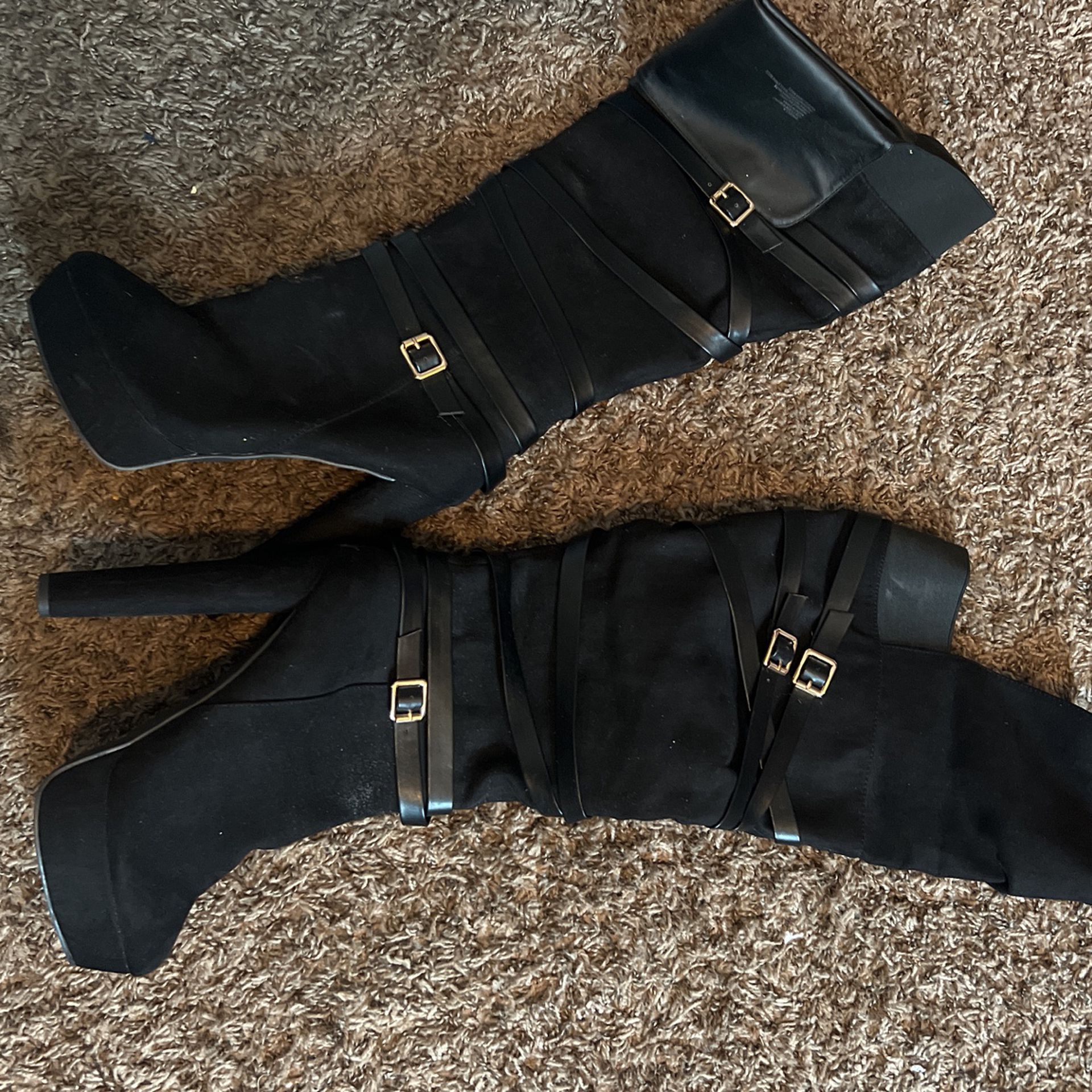 Thigh Boots For Sale! Size 11!