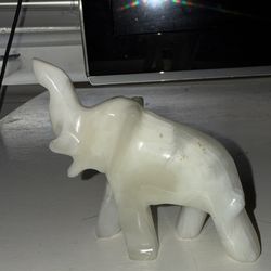 White Marble Elephant 