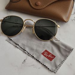 Polished Gold  Ray Ban (Authentic)