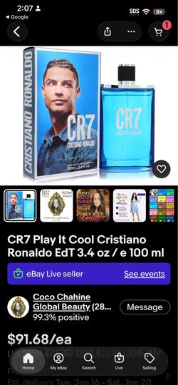 Cr7 perfume