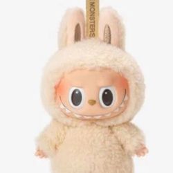 Soymilk Plush Labubu Monster POP MART Toy Keychain 