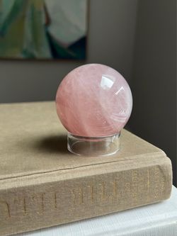 Rose Quartz Sphere ( firm on price )