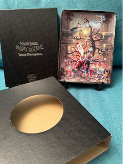 Rare Disney Disneyland Tokyo Nightmare Before Christmas Haunted Mansion Holiday Nightmare Plate