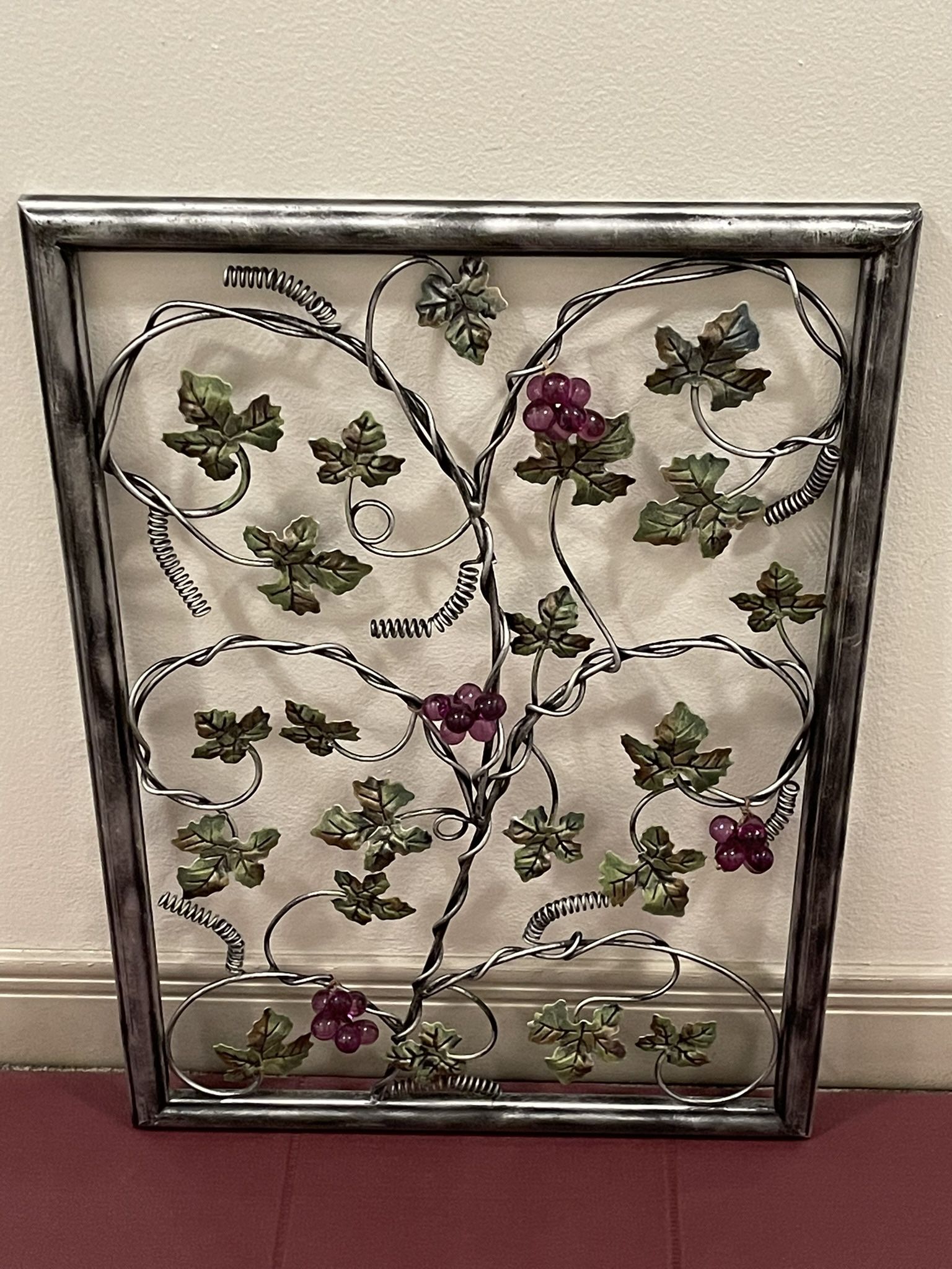 Beautiful Metal WALL ART!! posted price is firm.