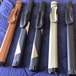 Brand New  * Cue Stick Case * Billiard Case  * Felt Lined  * Zipper Storage Pocket * GREAT FATHER’S DAY GIFT * $35.00