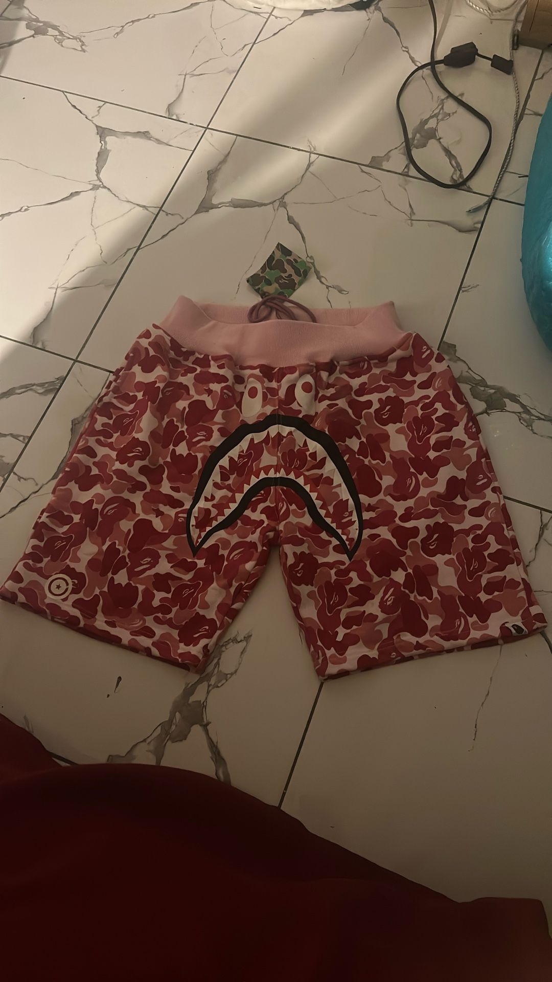 Pink Bape Shorts Xl Fits Medium/large 