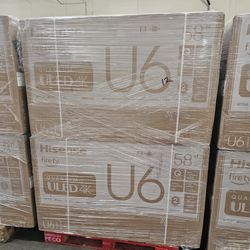 Hisense 58” ULED U6 4K Smart Tv