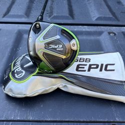 Callaway GBB Epic Adjustable Driver Rogue Stiff Flex Shaft+Headcover 