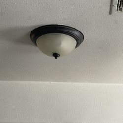 Ceiling Light Bronze Flush Mount 