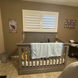 baby / toddler crib. 