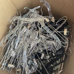 Box Of Retail Grade Hangers