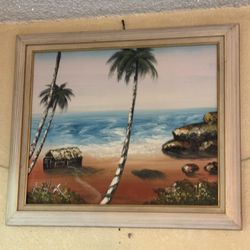 Palm trees Painting