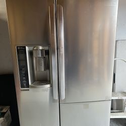 Lg Show Case Side By Side Stainless Steel Refrigerator
