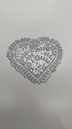 Glimmer Hot Plate- Heart