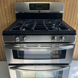 Stove Gas Kenmore Double Oven 