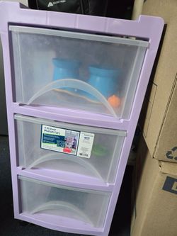 3 drawers storage organizer