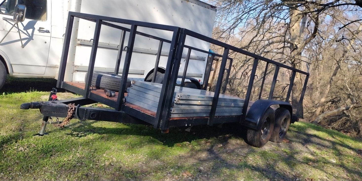 Double Axle Trailer for Sale in Roseville, CA OfferUp