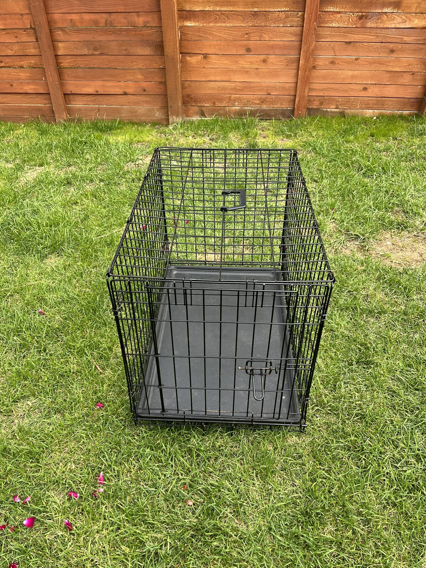 Folding Dog Crate-30"L x 19"W x 21"H