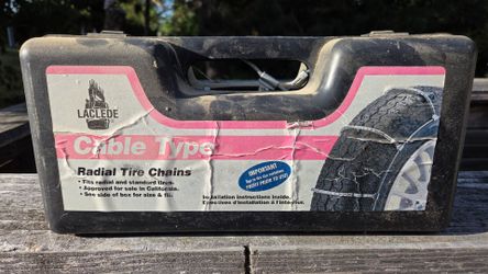 Cable tire chains