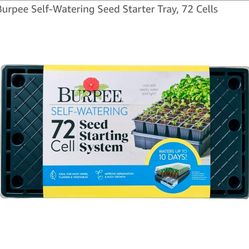 Burpee Self-Watering Seed Starter Tray, 72 Cells