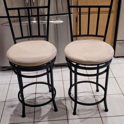 Two Bar Stools 
