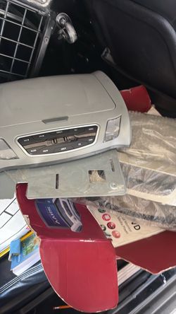Overhead Media player tv dvd fm radio lights