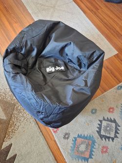 Big Joe Black Bean Bag Chair