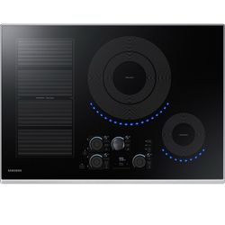 NEW IN BOX SAMSUNG 30” INDUCTION ELECTRIC COOKTOP WITH WIFI AND VIRTUAL FLAME AND FACTORY WARRANTY 6/15/24. 