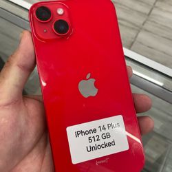 Red 14 Plus Unlocked. Cash Or $50 Down W Approval 