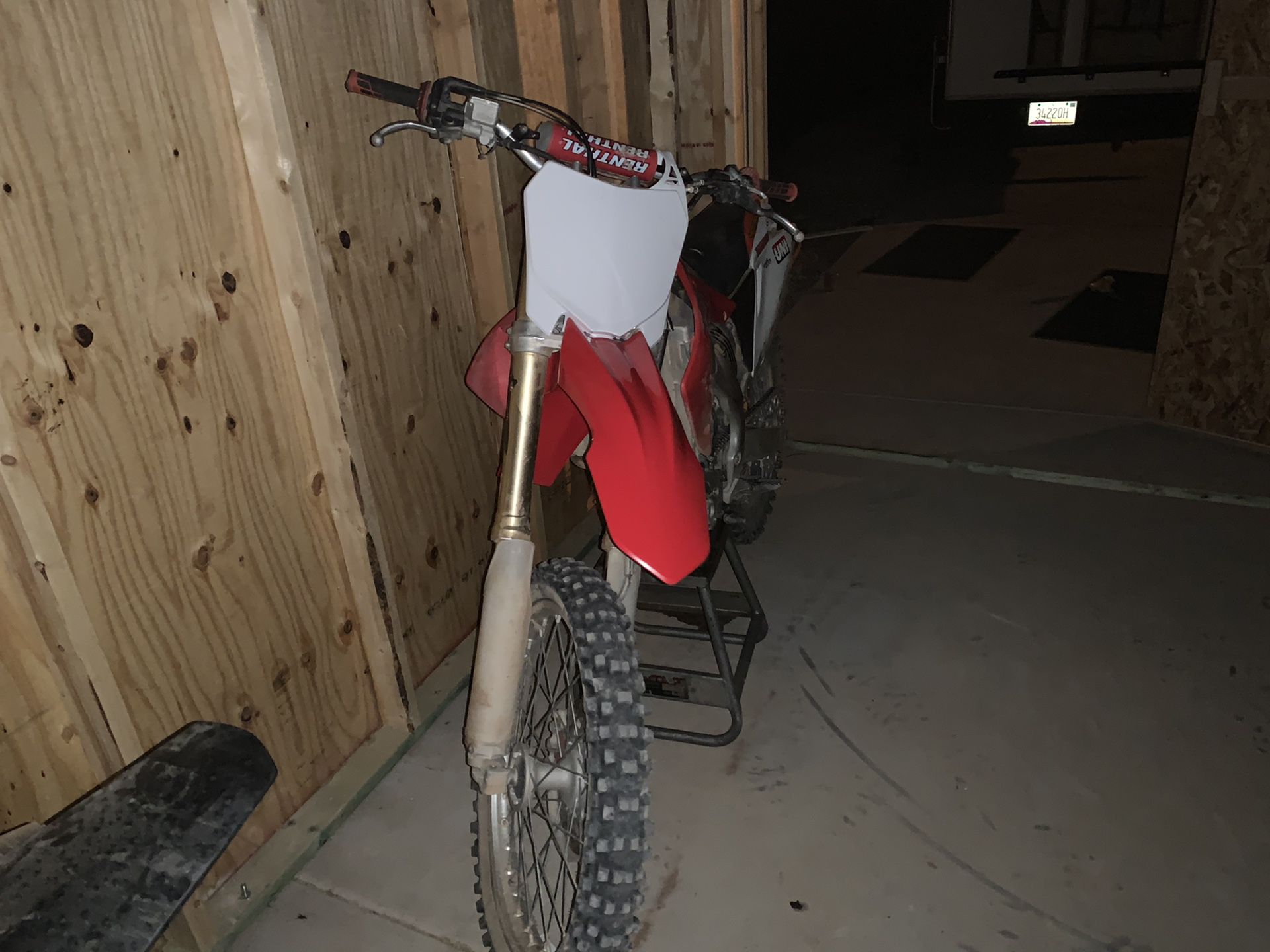 2004 Crf 250r with 2017 front end restyle kit