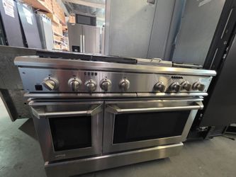 48" GE MONOGRAM DUAL FUEL RANGE STAINLESS STEEL