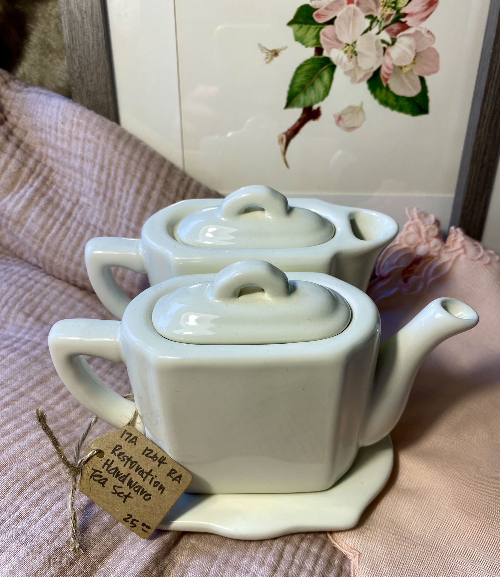Restoration Hardware Vintage Tea For 2 Set