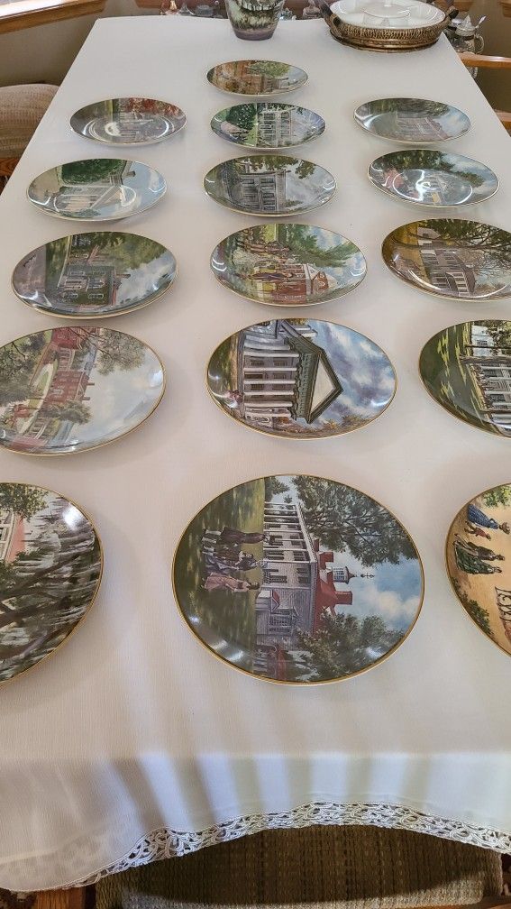 Antique 11 Inches Fine CHINA plates