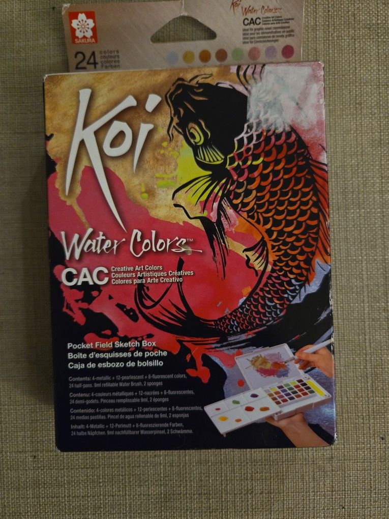 Koi Water Colors