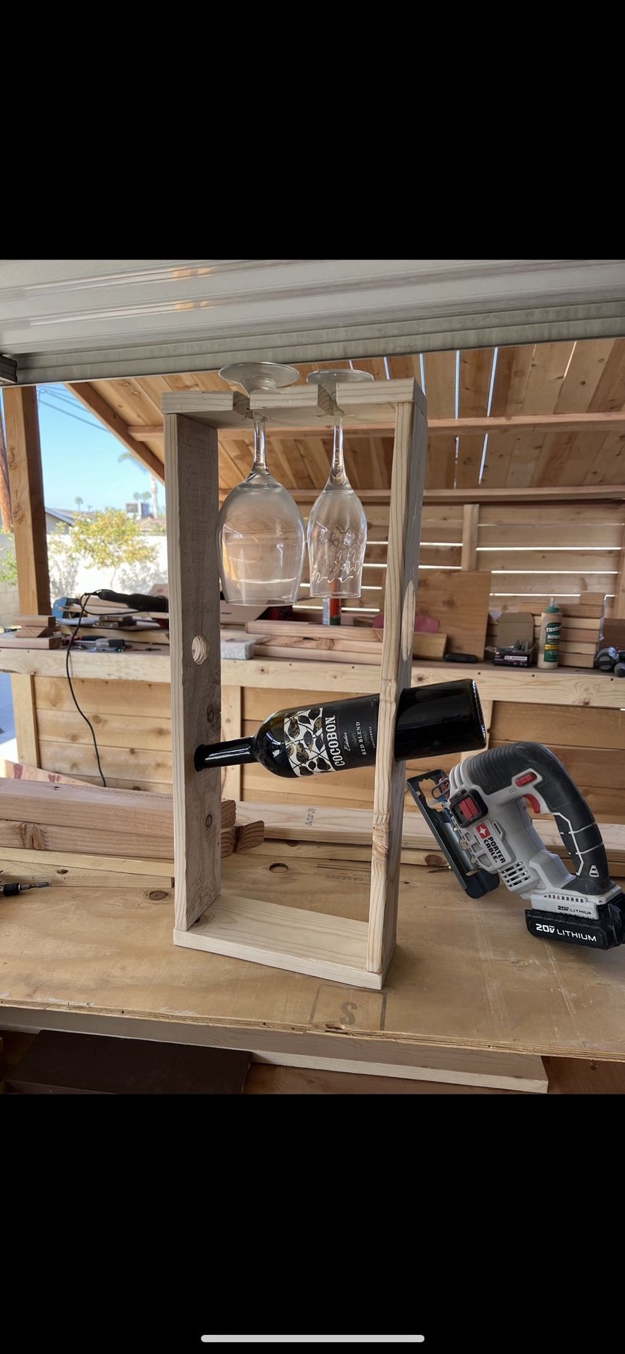 Rustic Wine Decoration.