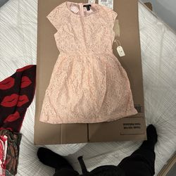 Brand new Forever 21 light pink lace dress
