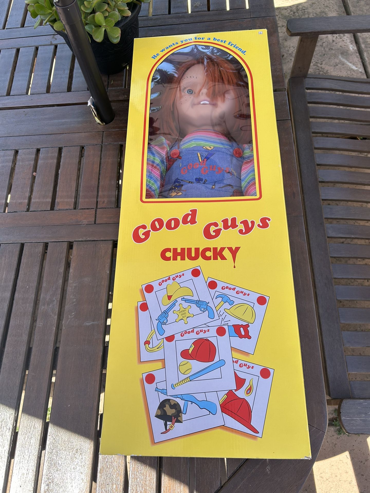 Spencer’s Good Guy Chucky Doll