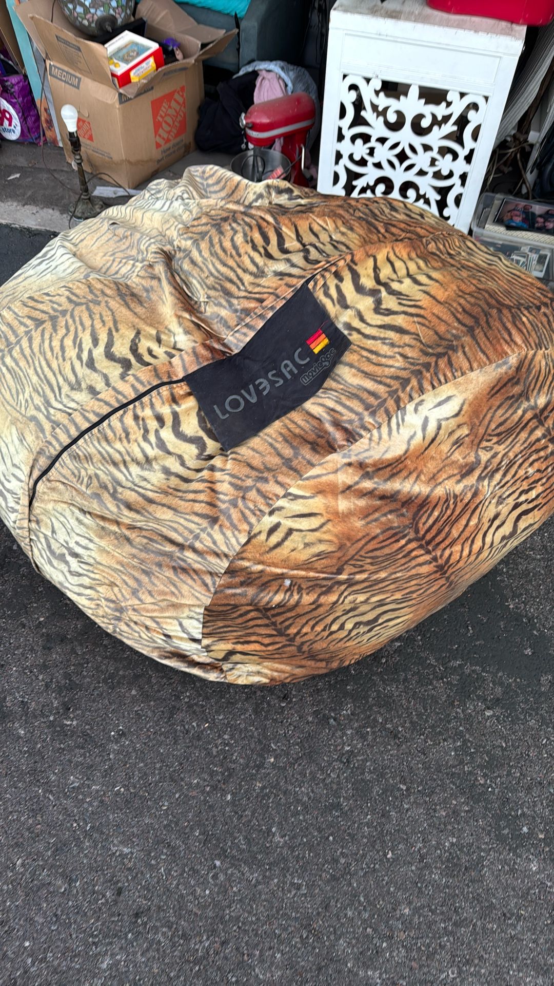 Giant Bean Bag Lovesac Movie Sac