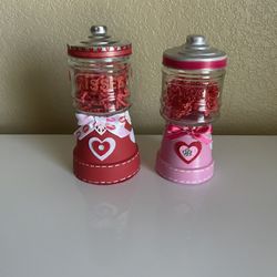 Valentine’s Day Candy Jars
