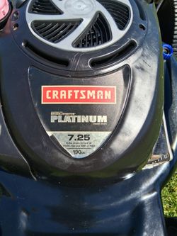 Lawnmower Craftsman Platinum Self-Propelled Briggs and Stratton Engine