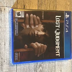 Lost Judgement PS4 Sealed